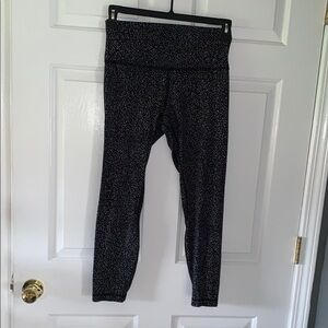 Lululemon Black and White Patterned Leggings